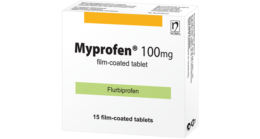 Myprofen 100mg 15 Film Coated Tablets