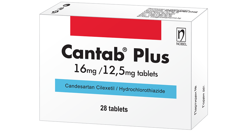 Cantab Plus 16mg/12 5mg 28 Tablets