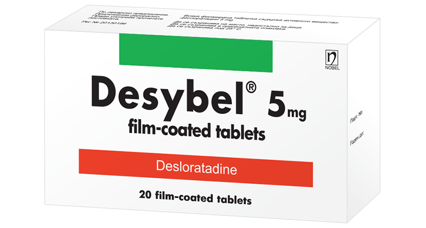 Desybel 5mg 20 Film Tablets