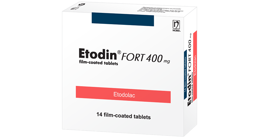 Etodin Fort 400mg 14 Film Tablets