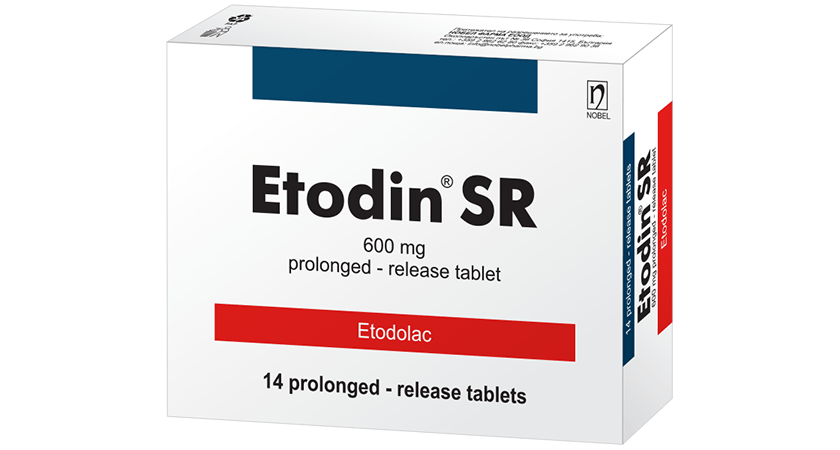 Etodin Sr 600mg 14 Film Tablets
