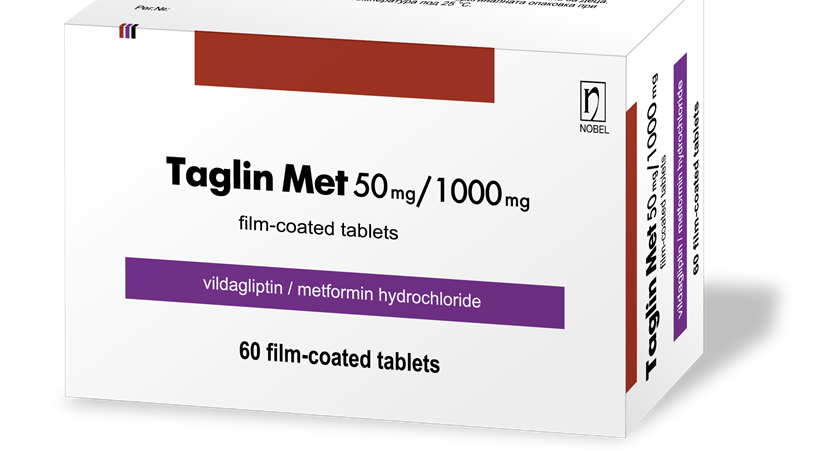Taglin Met 50mg/1000mg 60 film - coated tablets