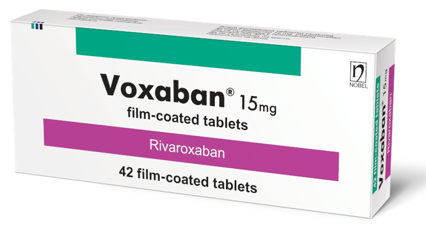 Voxaban 15 mg 42 film-coated tablets