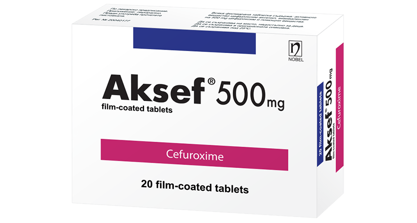 Аксеф 500 mg 20 филмирани таблетки