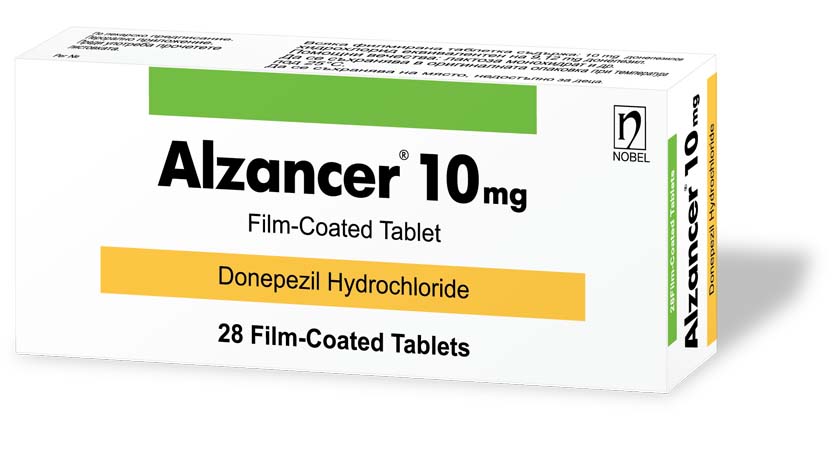 Алзанцер 10 mg пленочные таблетки 28