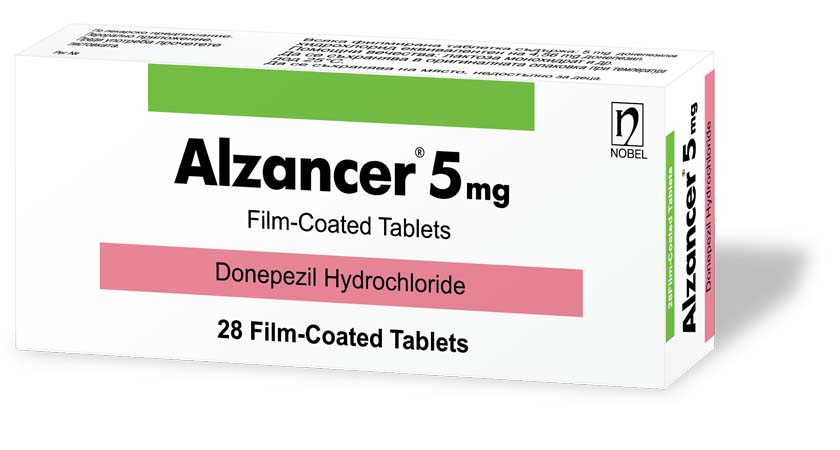 Алзанцер 5 mg пленочные таблетки 28