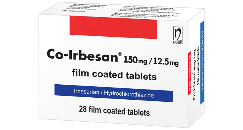 Ко-Ирбесан 150 mg/12.5mg 28 филмирани таблетки