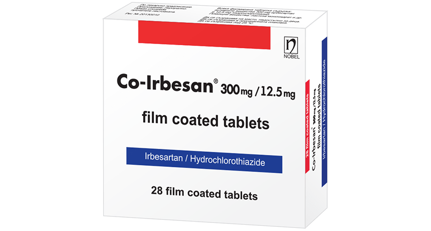 Ко-Ирбесан 300 mg/12.5mg х 28 филмирани таблетки