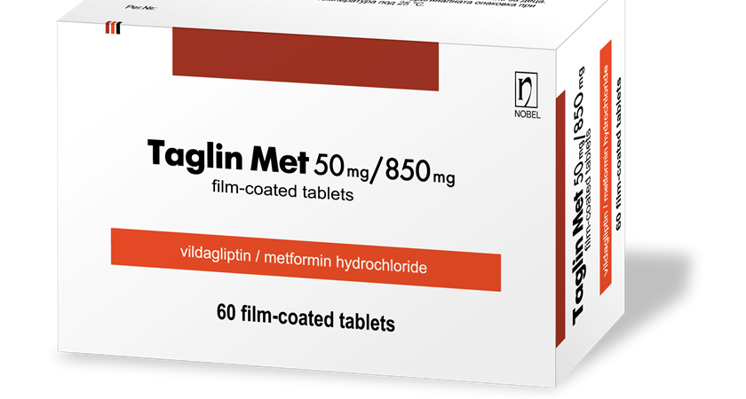 Таглин Мет 50мг/850мг 60 филмирани таблетки