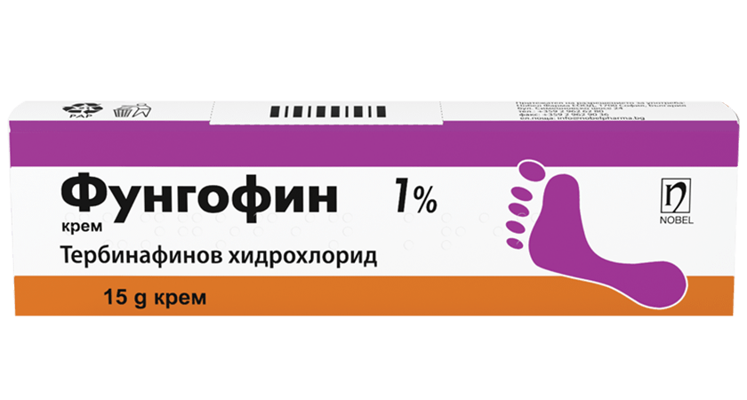 Фунгофин 1% 15гр Крем